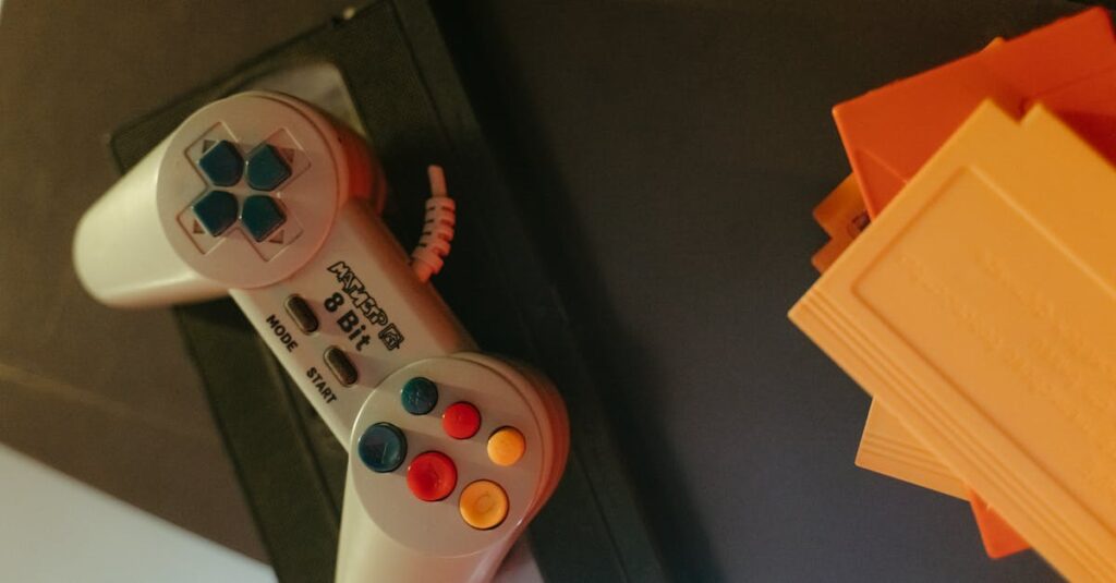 アナログゲームとスマホゲームを比較する小学生の知育シーン