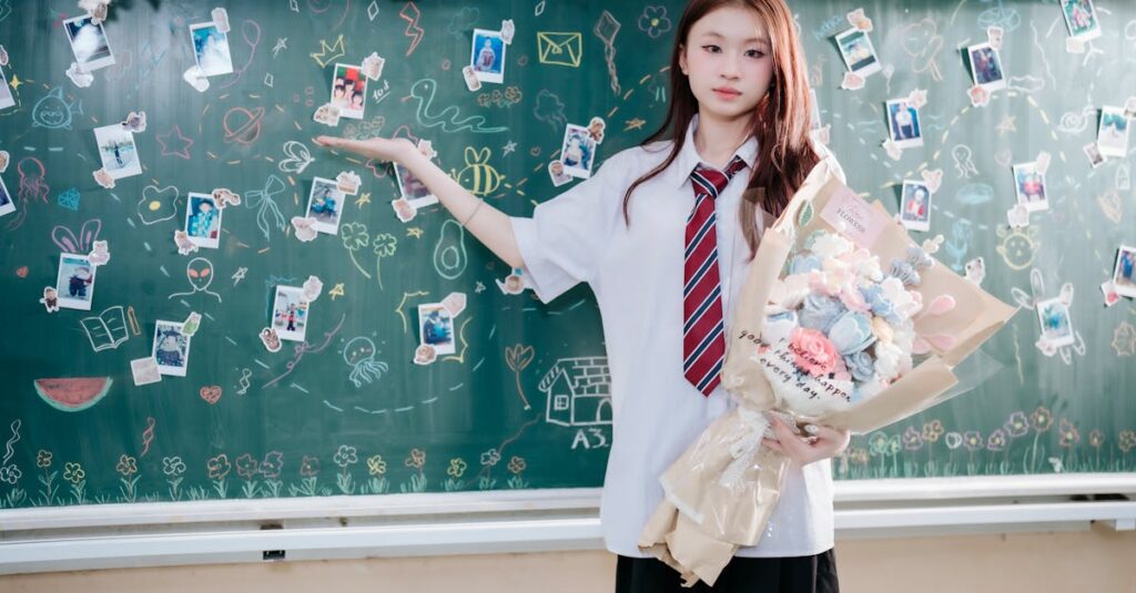 中学生が笑顔でボードゲームを楽しんでいる様子を描いたイラスト