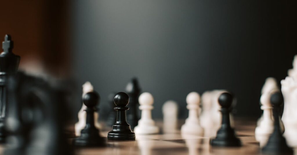 ボードゲームを選ぶ前にチェックリストを確認している親子のイラスト