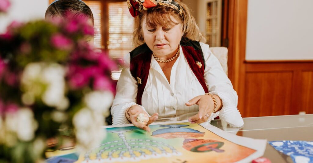 家族がボードゲームで実際に盛り上がっている体験の様子（笑顔と驚きのリアクション）