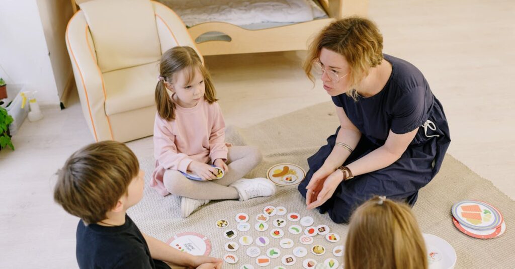 ボードゲームを通じて学びと楽しさを両立する小学生男子を描いたイメージ画像